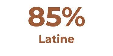 85% Latine