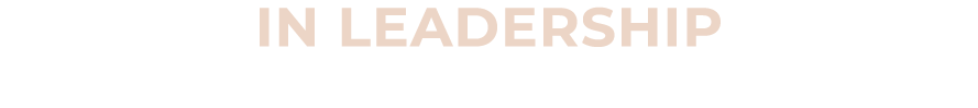 In LEADERSHIP