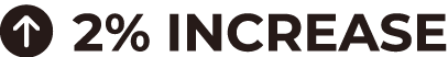ARROW-CIRCLE-UP 2% INCREASE