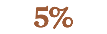 5%