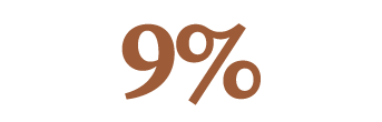 9%