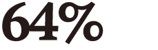 64%
