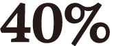 40%