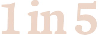 1 in 5